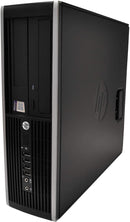 HP 8200 ELITE Desktop SFF i5-2400 3.10 GHz, 8GB, 240 SSD, DVD, Windows 10 Pro (Refurbished)