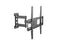 Full-motion TV Wall Mount For most 32-55inch LED, LCD flat & curved panel TVs